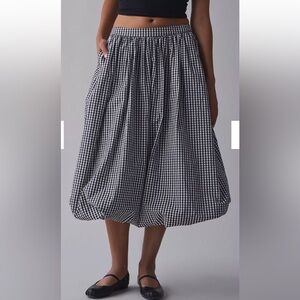 Urban Outfitters Black and White Gingham Skirt